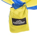 Double Travel Hammock - Yellow/Blue